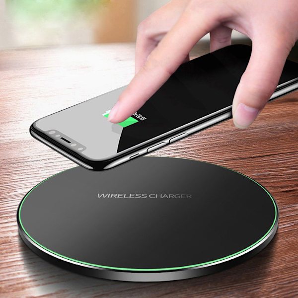 20W Fast Wireless Charger,Schnelles Kabellosen Ladepad Induktions Ladegerät für Apple iPhone 15 14 13 12 11 Pro XS X XR AirPods