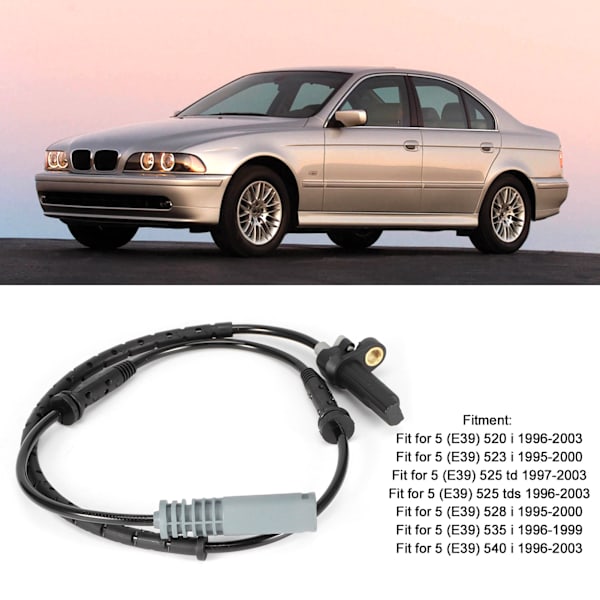 ABS-nopeusanturi Etu Vasen Oikea 34521182160 Vaihto 5 E39 520 i 523 i 528 i