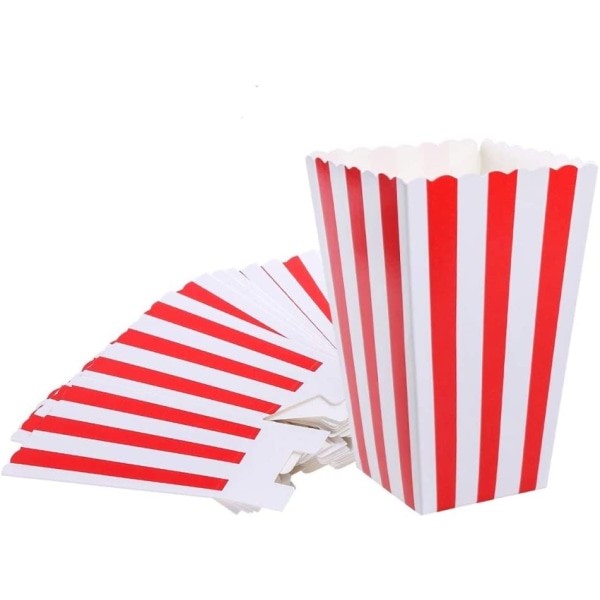 60 st Carnival Partys Mini Paper Popcorn och Candy Containers