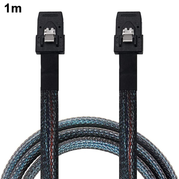 Svart 1 meter harddisk datakabel
