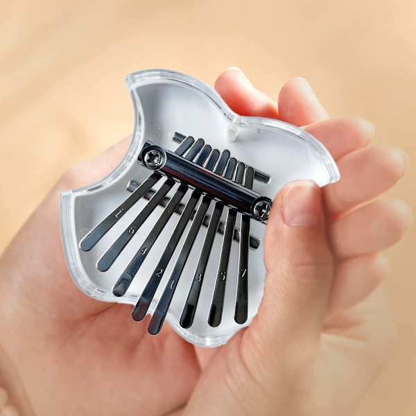 Mini Kalimba 8 tangenter Tommelfingerklaver Sød Bærbar Fingerklaver Træ