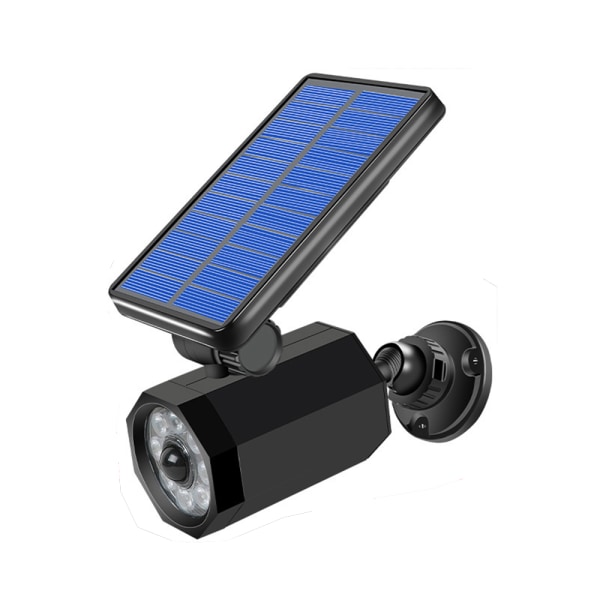 Solar Simuleringskamera Light Outdoor Waterproof Human Body Sens