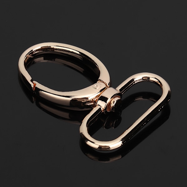 4 st/set DIY Handväska Tillverkning Hummerlås Zink Legering Klämmor Haken Tillbehör (Guld)