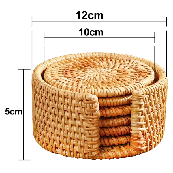 Rattan-alustat, tyylikkäät käsintehdyt punotut alustat, juhlalomiin