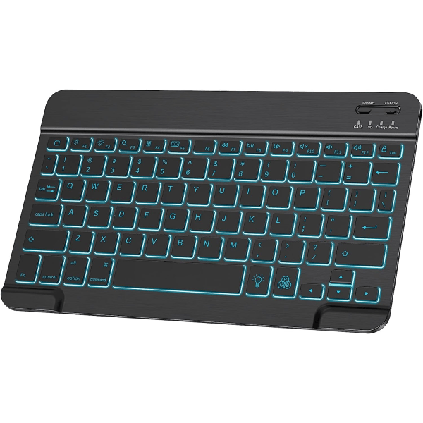 Ultra Slim Backlit Wireless Bluetooth Keyboard, Universal