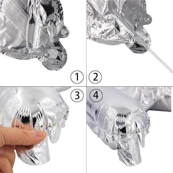 Grattis på födelsedagen ballonger, aluminiumfolie banner ballonger för födelse