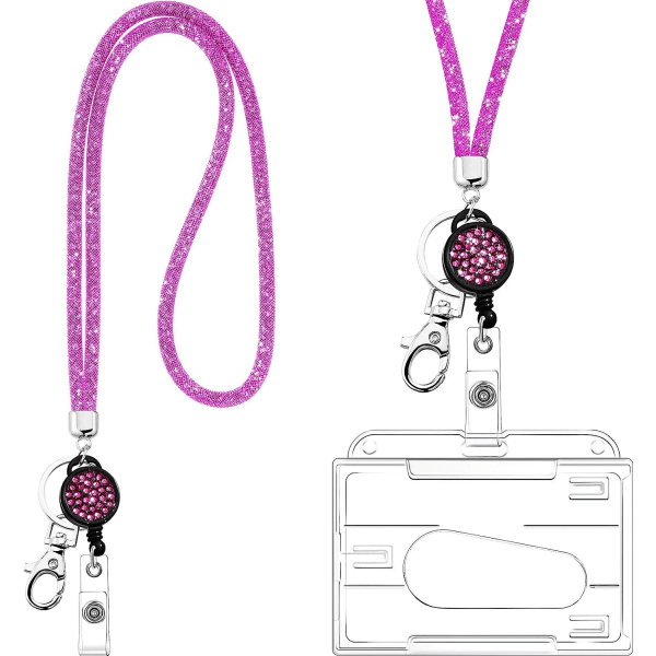 Krystal Lanyard Nøglesnor, Bling Lanyard i