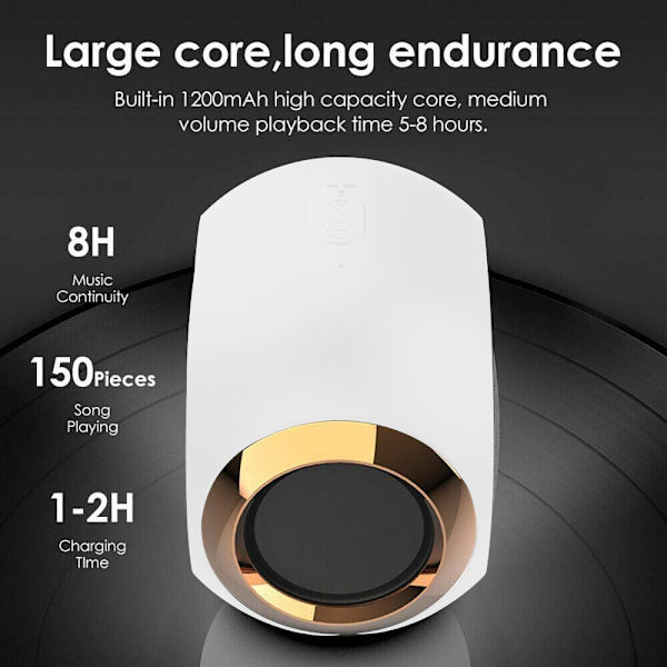 Langaton kaiutin Stereo Bluetooth -kaiutin