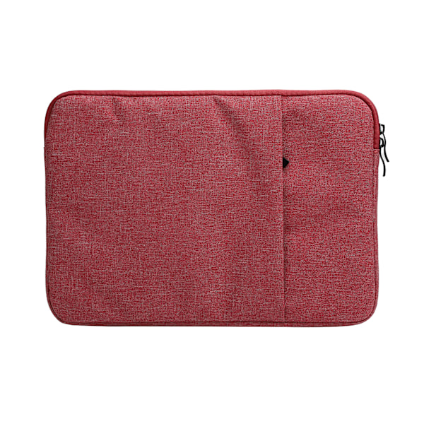 13-tums Laptopväska Stilren Notebook Datorbärväska Förvaringsväska Datortillbehör Röd