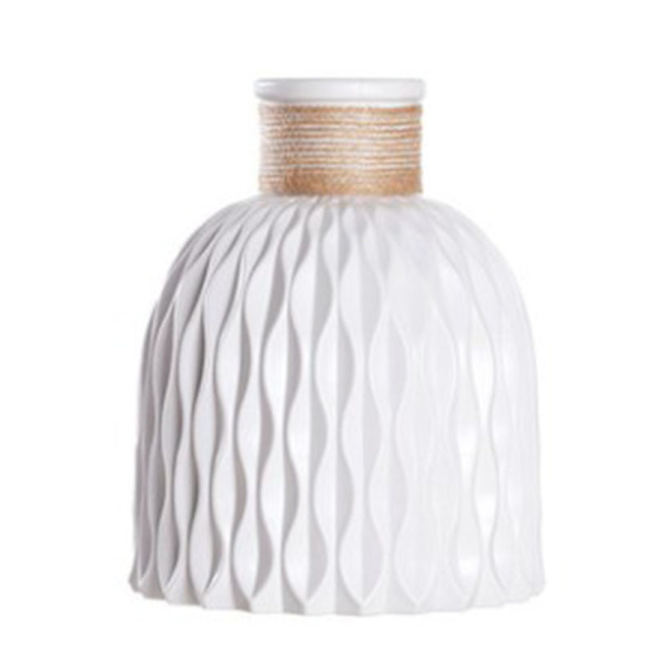 King Style Nordisk Vase, Kunstig Vase til Blomster, Moderne