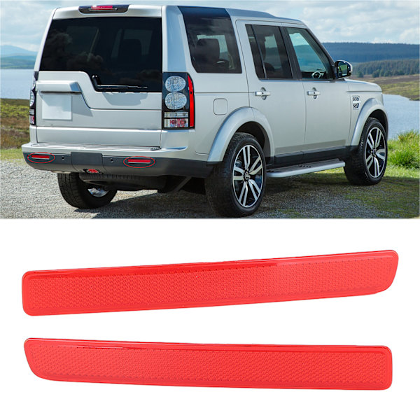 1 Pari Takapuskurin Heijastinta XFF500030 Punainen Vasen Oikea Vaihto Land Rover Discovery 3 2004-2009