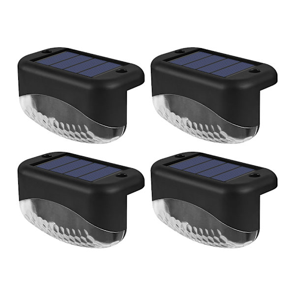 Solcellslampor för utomhusbruk, 4-pack, vattentäta solcellslampor med LED-lampor