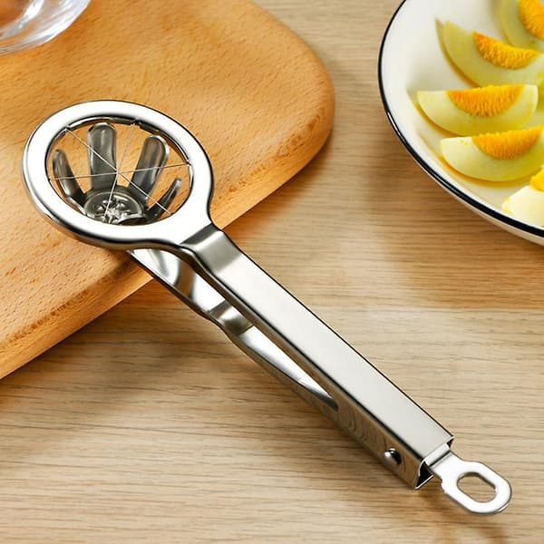 Kitchen Egg Slicer Non-slip Practical Kitchen Tool Cutting Egg Wedge Slicer For Hotel