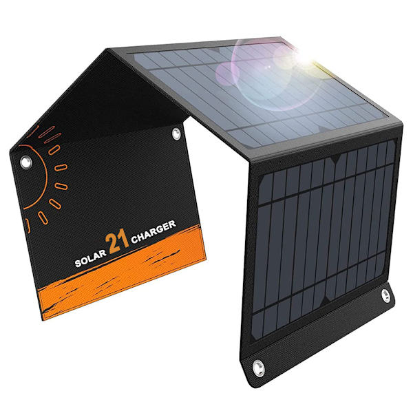 Solcellelader Solpaneler med 3-delt foldbart panelopgradering
