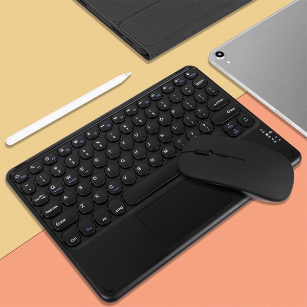 1 sett Bluetooth-tastatur Bluetooth-mus med