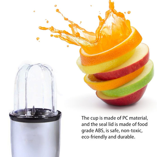 Kopp + lock Blender Del Kit för magic bulle  250W Blender Tillbehör Ersättning (Liten)