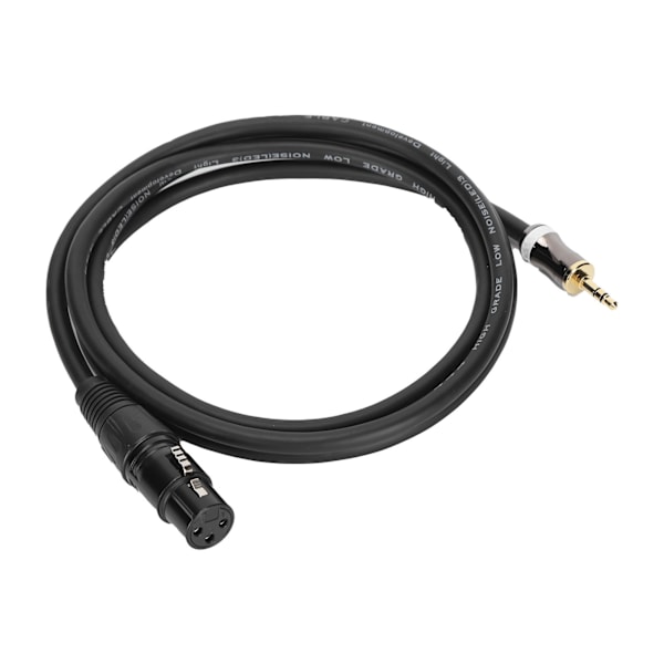 JORINDO XLR-hona till 3,5 mm 1/8 tum hane mikrofonkabel balanserad signalförbindelsesladd JD6027‑1,5 m / 4,9 fot