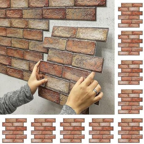 Irrotettavat tiililaatat seinätarrat itseliimautuvat sisustustarrat