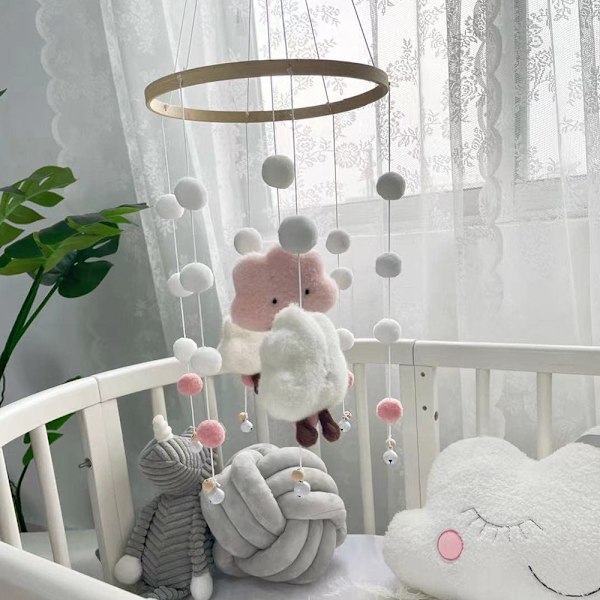 Baby Crib Mobile Hängande Prydnad, Barnkammare Säng Prydnad Vind Chime