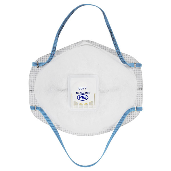 1st Organisk Ånggas Lukt Partikel Respirator Mask med Ventil Huvudmonterad