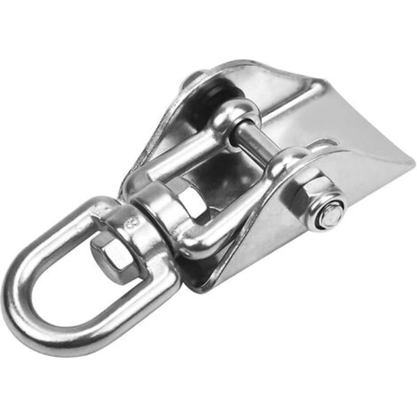 Heavy Duty Rustfrit Stål Loftskrog, 360° Rotation Hængende Sving Krog
