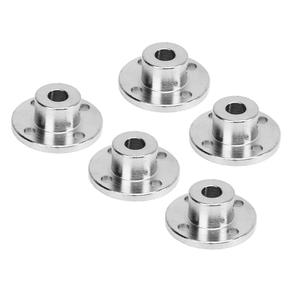 8mm ID C45 Steel Flange Coupling, 5 Pcs - Transmission Model Coupling Accessories db