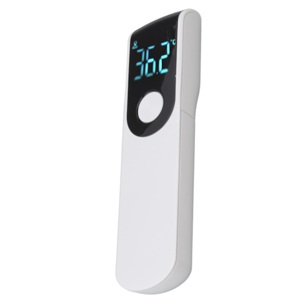 Infrarød termometer pistol berøringsfri bærbar håndholdt digital pandetermometer til hoteller hjem, hvid