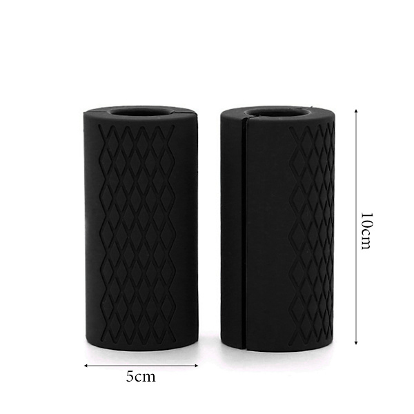 Silikonhantelgrepp Arm Blaster Adapter, Skivstångsgrepp för snabb muskeltillväxt vid tyngdlyftning och handavlastning