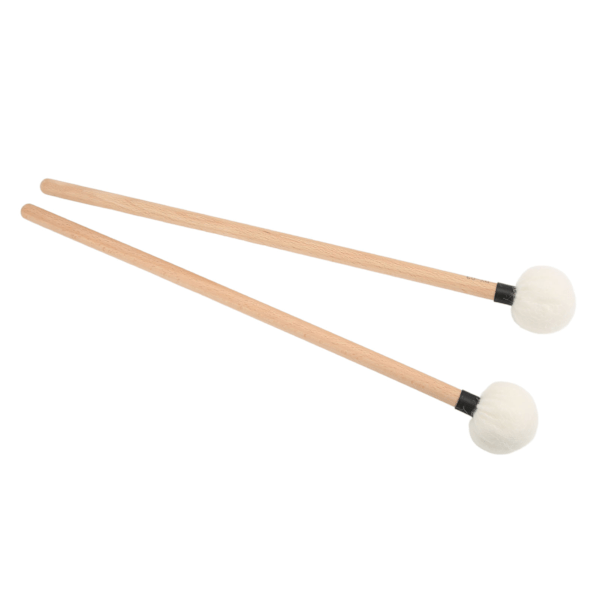 2 kpl Rummun Vasarat Huopa Pää Puinen Kahva Ei Liuku Instrumentti Tarvike Sarja Kit Soittoa Varten Musta
