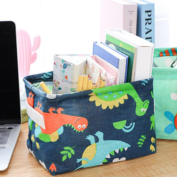 Baby Kids Leksak Bin Förvaring Korg Fällbar Leksak Förvaring Organizer