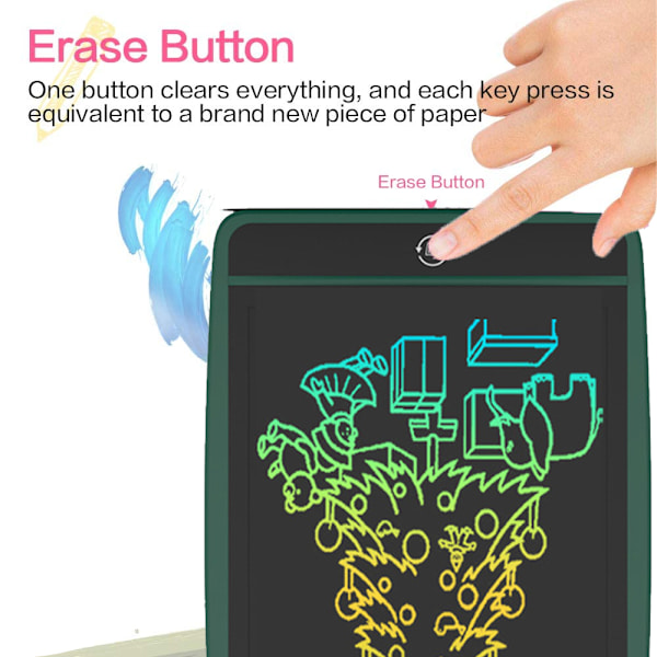 Fargerik tegnebrett skrive doodle pad