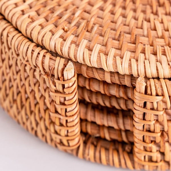 Rattan-alustat, tyylikkäät käsintehdyt punotut alustat, juhlalomiin