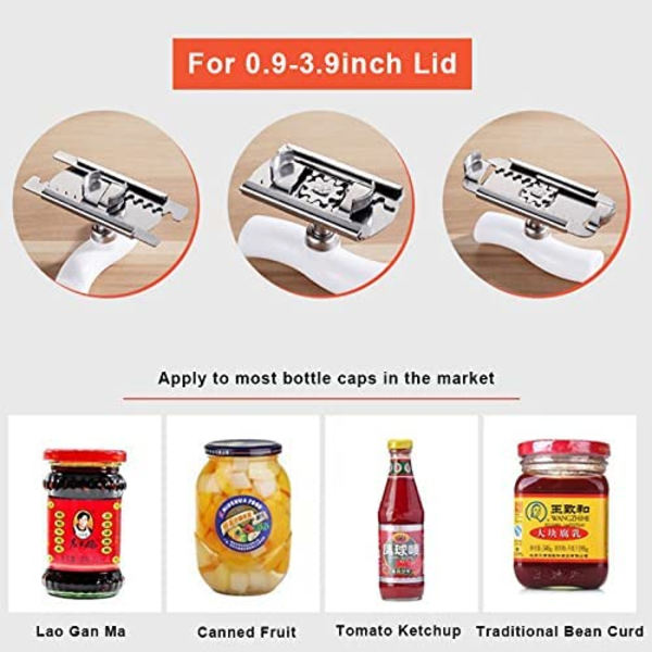 Jar Opener for Weak Hands, Adjustable Stainless Steel Easy Grip