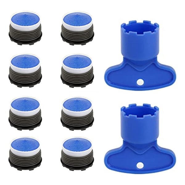 Nyckelborttagningsverktyg, Ersättning för Cache Kranluftare Adapter, Högkvalitativt ABS-material, Bred Användning, Vattenbesparande Och Filtrering