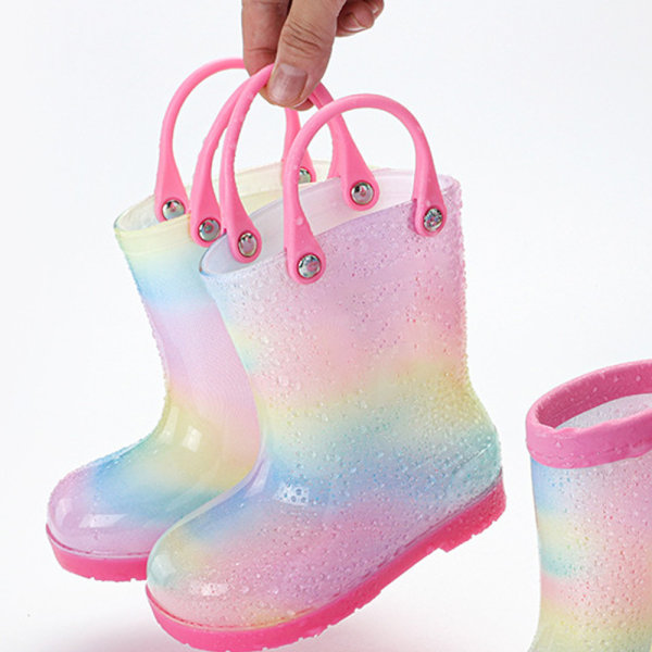 Taaperon saappaat sateelle lapsille, unisex lasten saappaat sateelle tytöille