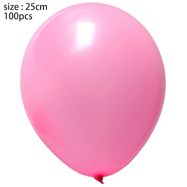 100 stk. 10 tommer tykke balloner, latex heliumballoner, til fødselsdag