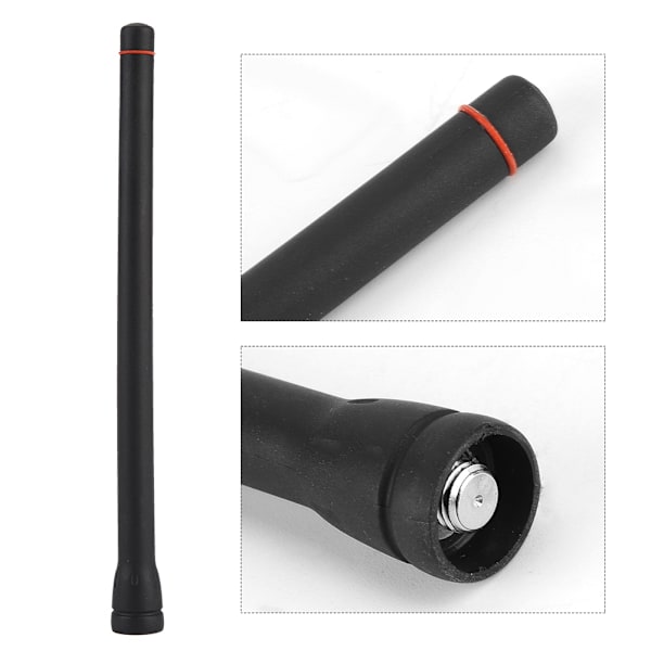 4PCS Bärbar VHF Gummi Handhållen Tvåvägsradio Walkie Talkie Radioantenn för ICOM