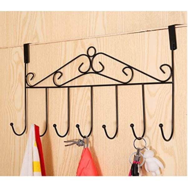 Over Door Hanger med 7 kroge