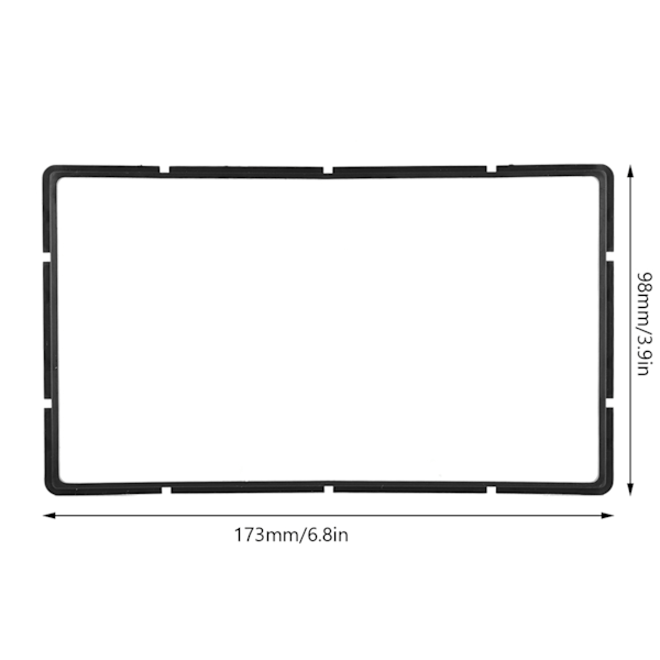 Bil DVD Radio Stereo Monteringsmodifisering Trim Panel Fascia Ramme Kit Passer for Suzuki SX4