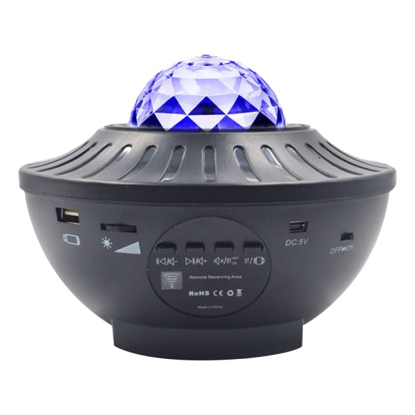 Lucky fish star projection lamp, wireless remote control chargin