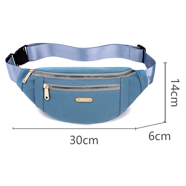 Stor kapacitet lille fanny pack til friluftsmennesker og fitnessentusiaster.
