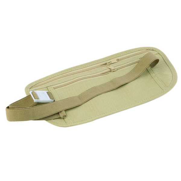 Matkarahan vyölaukku piilotettu lompakko passi raha vyölaukku Slim Secret Security Travel Bag Chest Pack