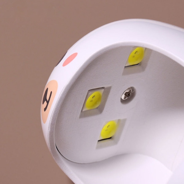 Mini LED Nail Light Bærbar og Fast Dry Nail Dryer for Gel