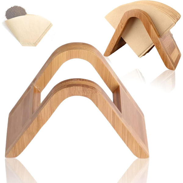 Papirholder for kaffefiltre, kaffefilterholder, filterpapirdispenserholder for kaffefilterpapir, servietter, små kort, etc.