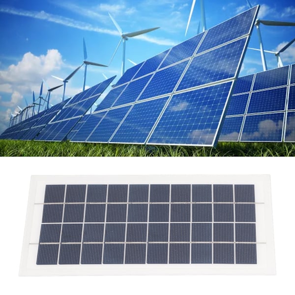 Polykristallin solcellsbatteri, solenergisystem för utomhusbruk med bärbar solcellsladdare för nödbelysning solenergiförsörjning