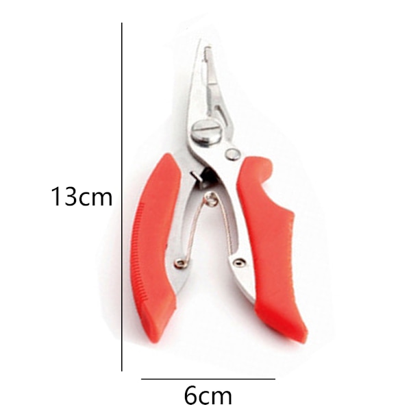 Fiske Tång, Rostfritt Stål Split Ring Fisk Tång Fiske