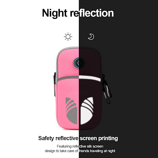Dykkemateriale løbende mobiltelefon armbånd udendørs sports armbånd vandtæt armbånd