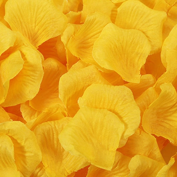 12 poser kunstige roseblader, ikke-vevde blomsterblader for