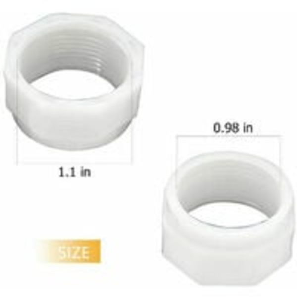 Rengjøringssett for basseng - koblingsenhet med Polaris 280, 380, 180 bassengrenser svingbar slange D20 og slangestuss D15 og svingbar slangekobling