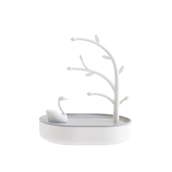 Smykker Organizer Swan Lake Design Armbånd Ring Halskjede Tree